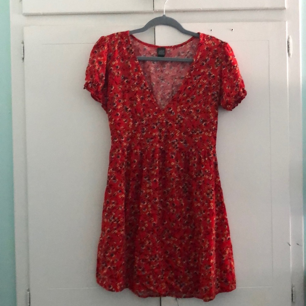 Red floral Wild Fable Dress